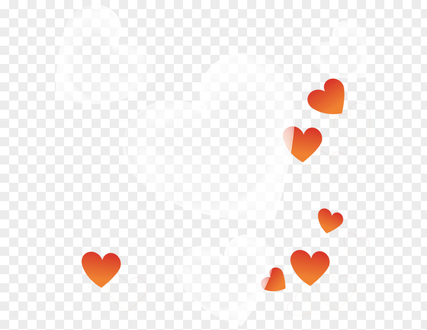 Transparent Heart-shaped Bubble Desktop Wallpaper Love Petal Heart Font PNG
