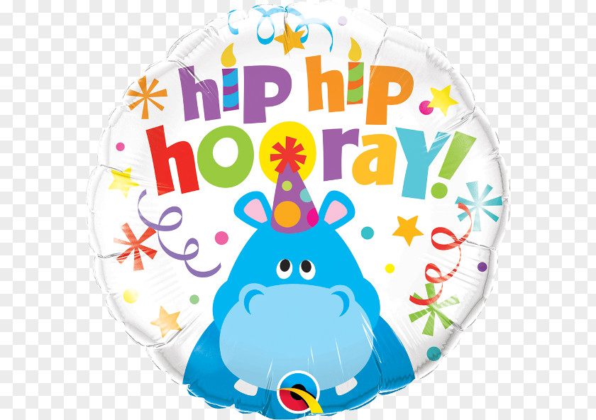 Balloon Toy Birthday Hip Hooray Gas PNG