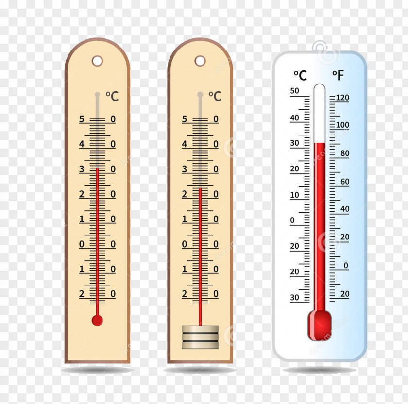 Cute Thermometer Temperature Measuring Instrument Illustration PNG