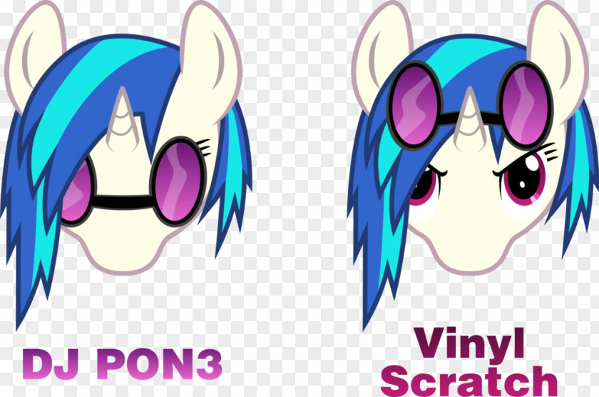 My Little Pony Disc Jockey Phonograph Record Scratching PNG