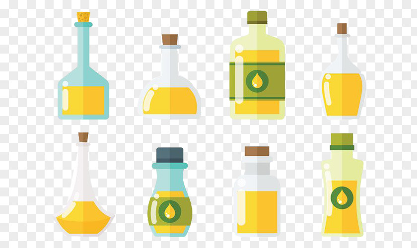 Orange Juice Beverage Bottles Glass Bottle Oil PNG