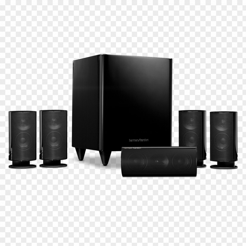 Sound System 5.1 Surround Harman Kardon Loudspeaker Home Theater Systems Subwoofer PNG