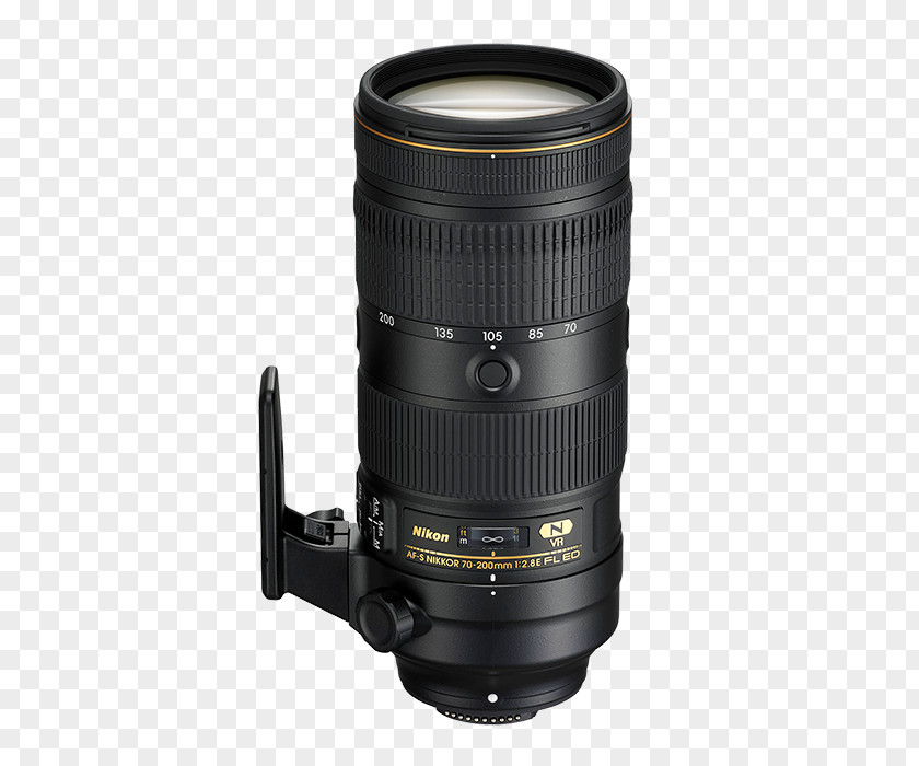 Camera Lens Nikon AF-S Nikkor 24-120mm F/4G ED VR Telephoto Zoom 70-200mm F/2.8E FL DX 35mm F/1.8G PNG