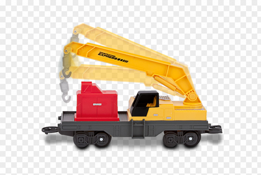 Cat Toy Train Crane Caterpillar Inc. Architectural Engineering Machine PNG