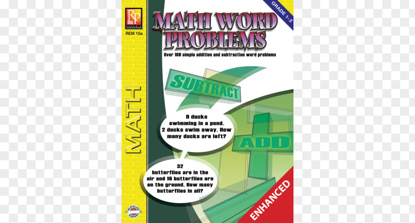 Grades 2-3 (ENHANCED EBook) Brand Mathematics FontHandwritten Math Problem Solving Word Problems (GR 1-2) PNG