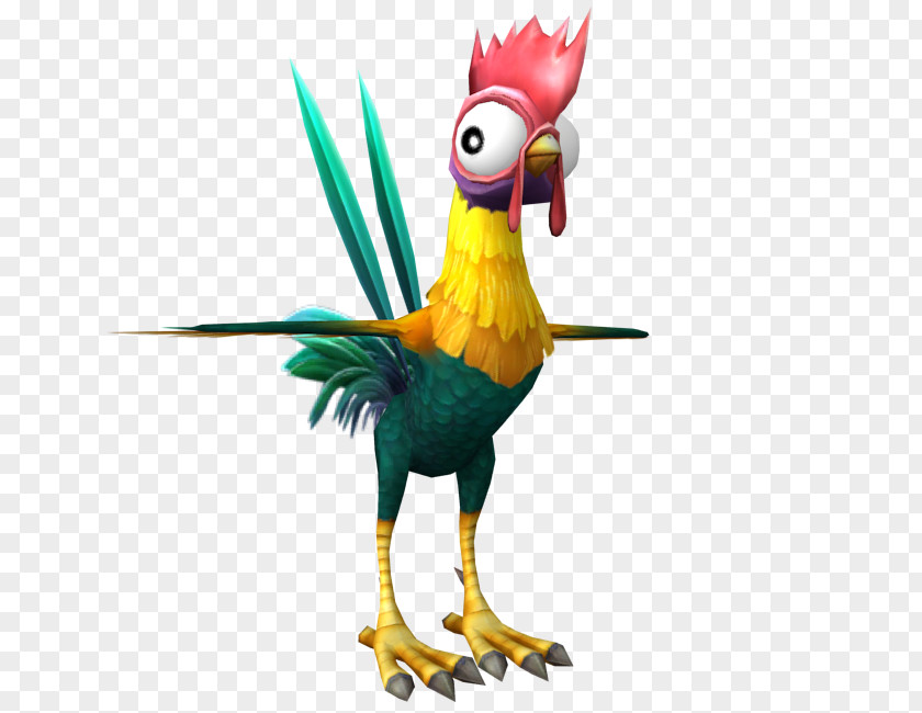 Heihei Banner Hei The Rooster Chicken Parrot Macaw Beak PNG