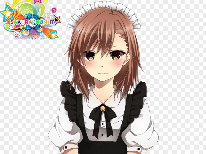 Maid Mikoto Misaka Kuroko Shirai Accelerator A Certain Magical Index PNG