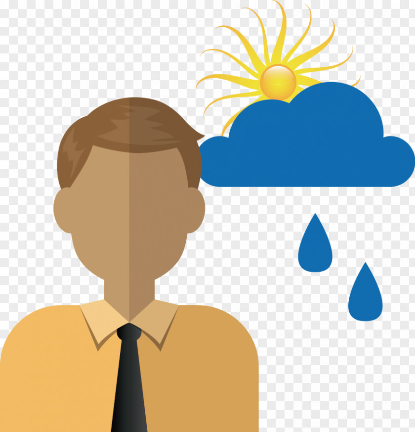 Weather Forecaster Forecasting Rain PNG