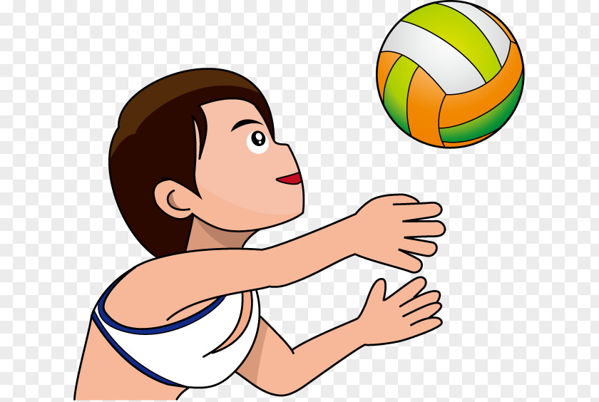 Beach Volley Volleyball Drawing Clip Art PNG