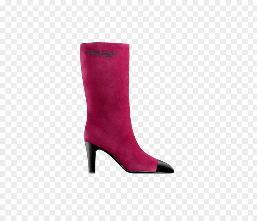Boot Chanel High-heeled Shoe Botina PNG