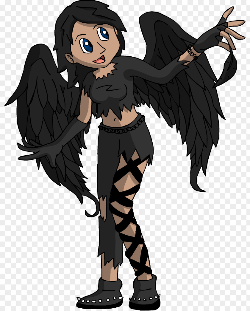 Fallings Angels Costume Design Cartoon Demon PNG