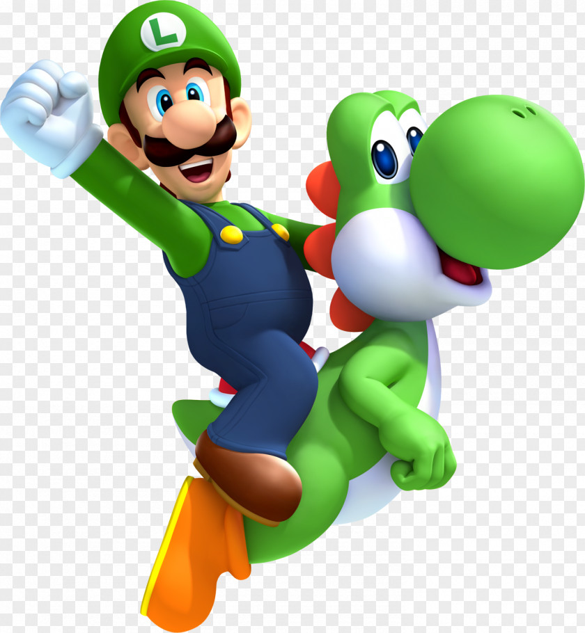 Mario New Super Bros. U Luigi 3D World PNG