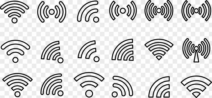 Rmb Symbol Wi-Fi Hotspot AutoCAD .dwg PNG