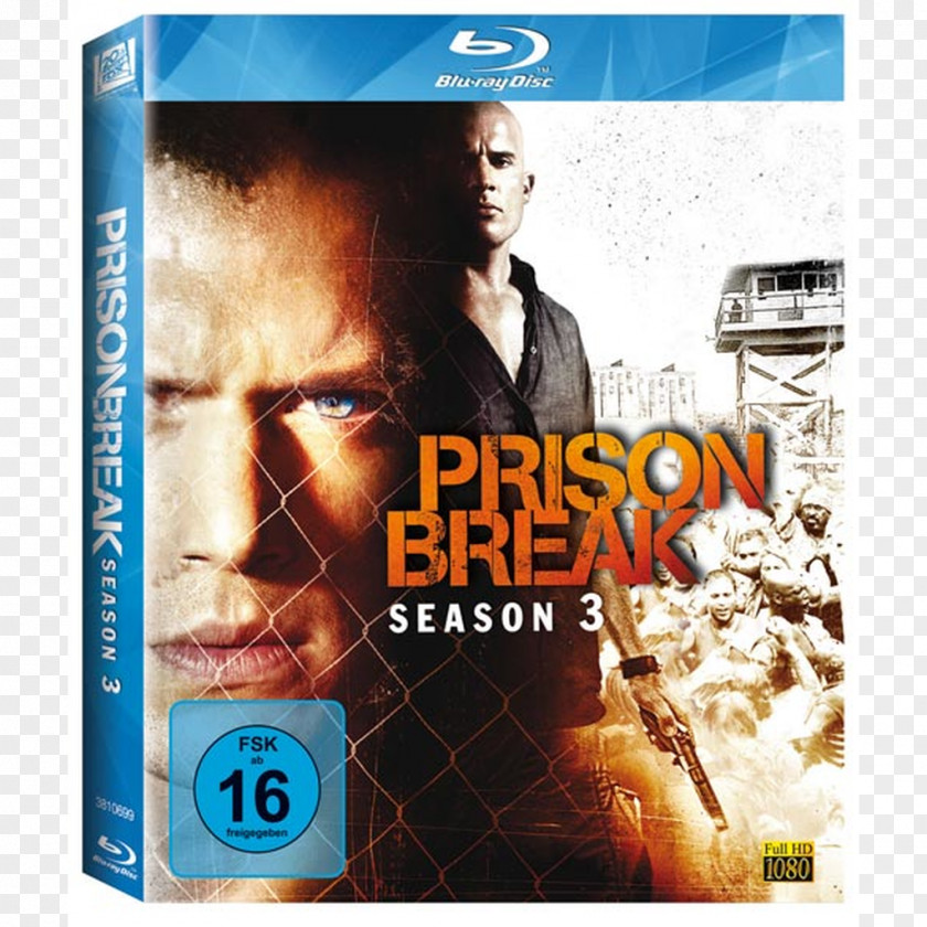 Season 3 Blu-ray Disc Prison BreakSeason 1 Television ShowDvd Lincoln Burrows Break PNG
