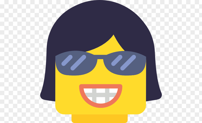 Smiley Glasses Emoticon PNG