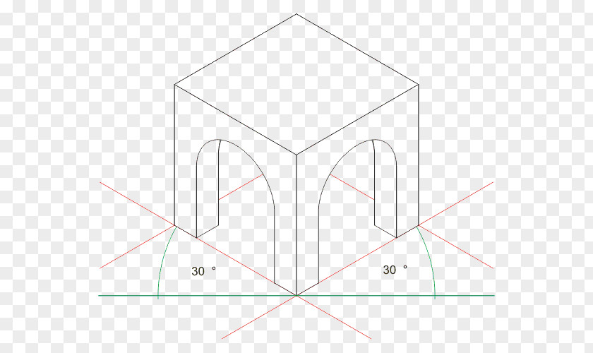 3d Isometric Angle Area PNG