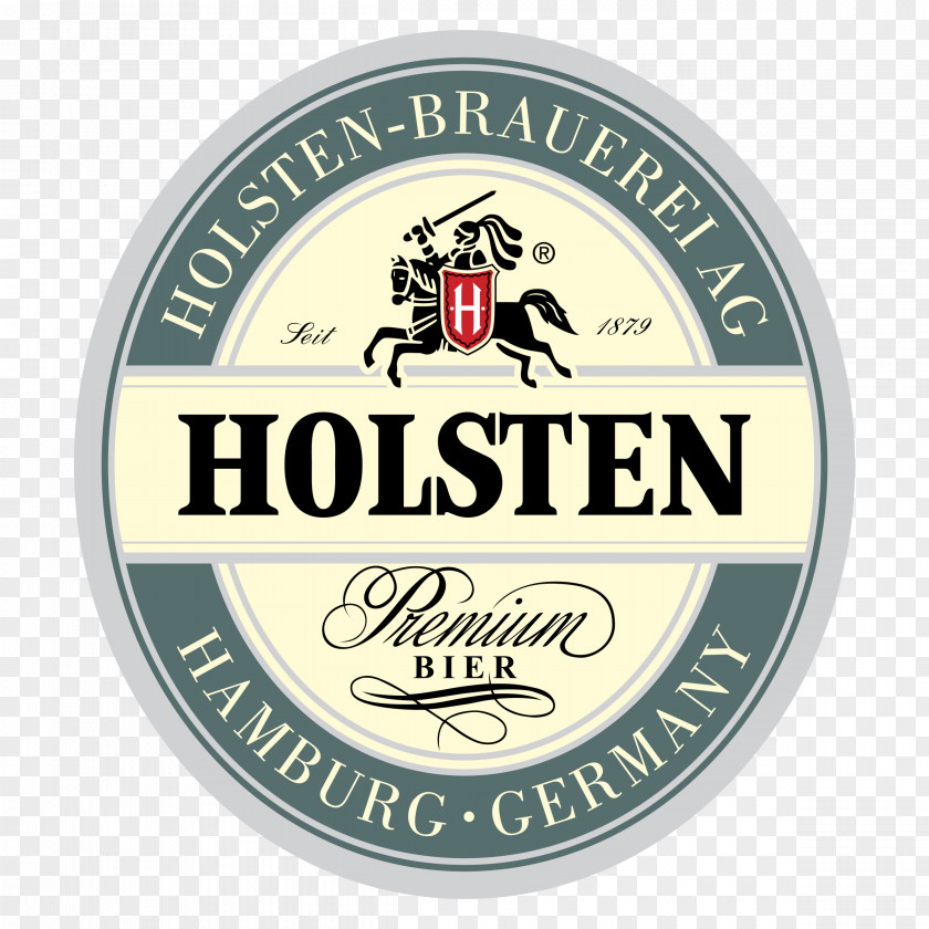 Beer Holsten Brewery Logo Label Emblem PNG