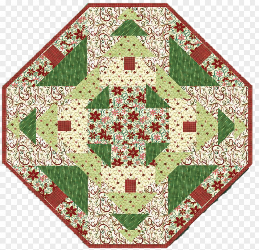Christmas Pattern Quilt In A Day Textile Patchwork PNG