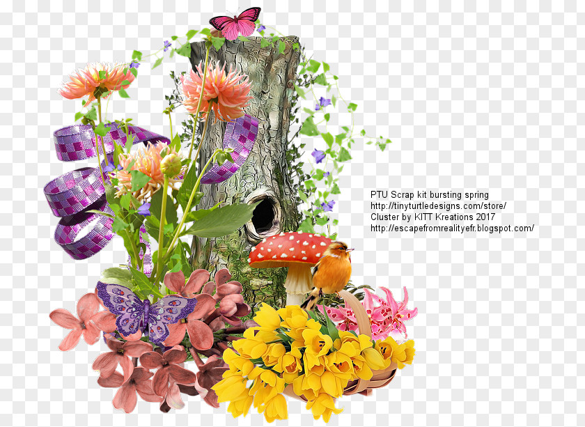 CLUSTER FRAME Floral Design Flower Bouquet Cut Flowers PNG