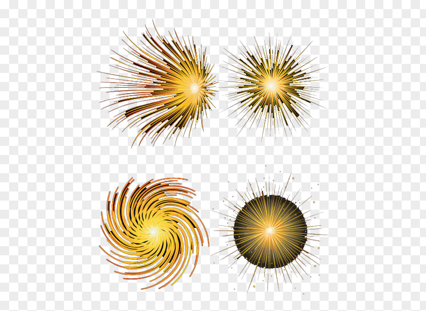 Golden Fireworks Graphics Graphic Design PNG