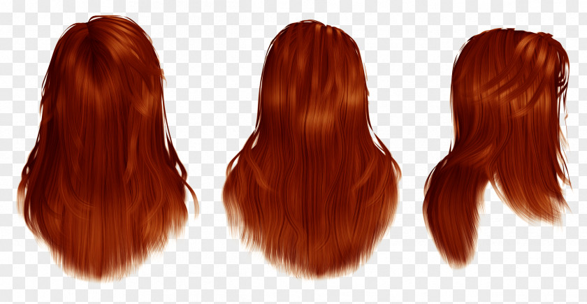 Hair Wig Long Clip Art PNG