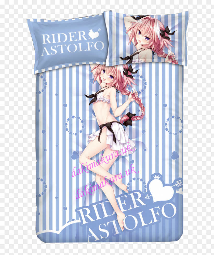 Astolfo Fate Textile Character Pink M Fiction PNG