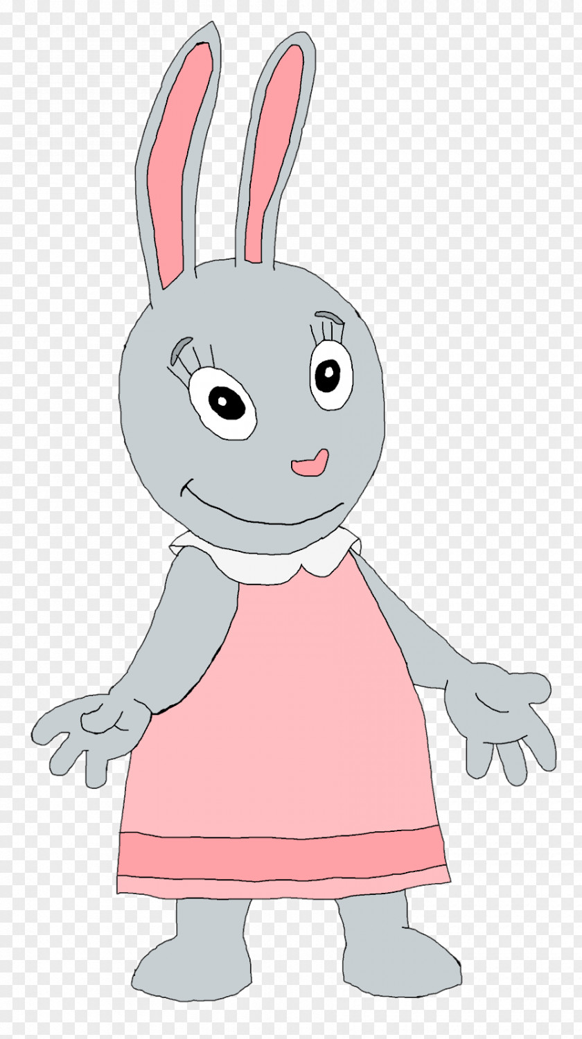Backyardigans Domestic Rabbit Uniqua Easter Bunny Cartoon PNG