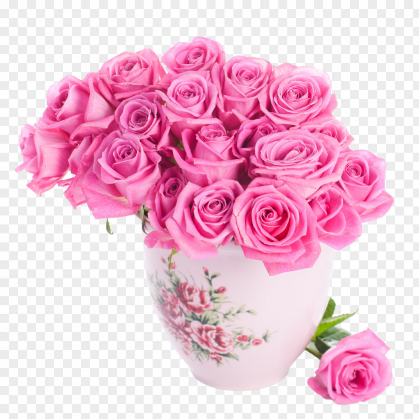 Bouquet Rose Pink Flowers Flower PNG