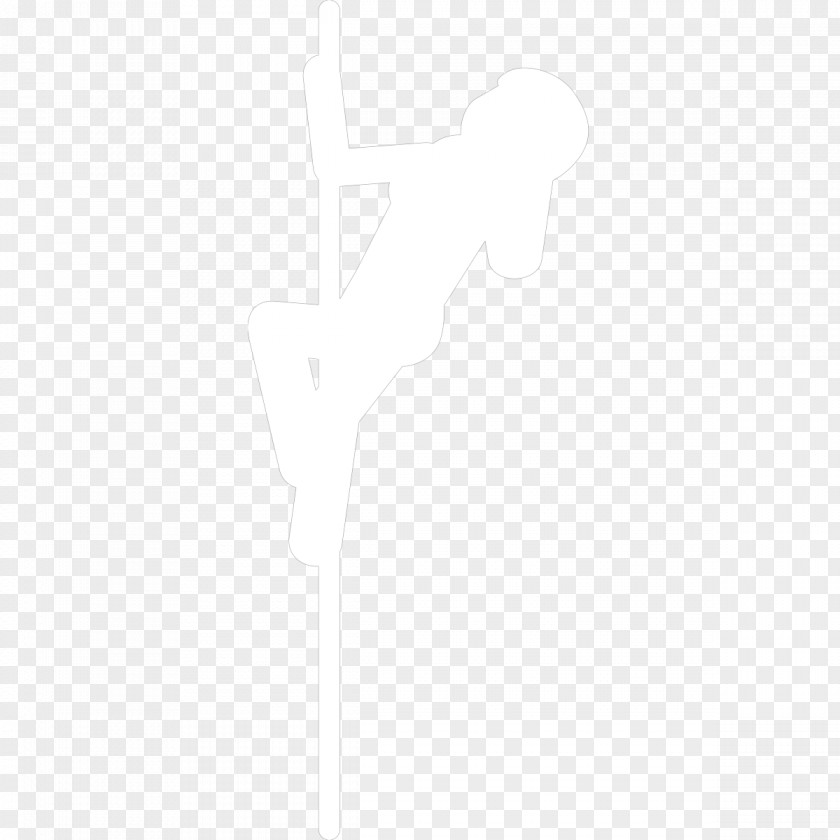 Pole Dancing White Finger Font PNG