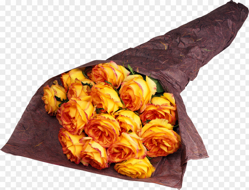 Blessing For Jiuzhai Yellow Flower Bouquet Garden Roses Clip Art PNG