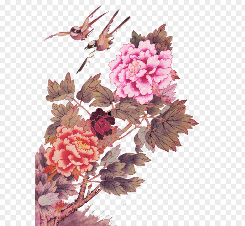Cherry Blossom Floral Design Petal PNG