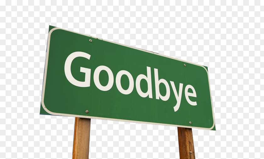 Goodbye Indicator Board Sign Stock Photography Information Royalty-free PNG