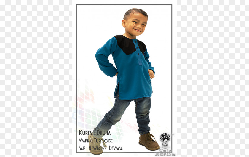 Jeans Kurta Duha Turquoise Hoodie PNG