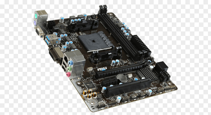 Socket AM4 LGA 1151 MicroATX MSI B250M PRO-VDH Motherboard PNG
