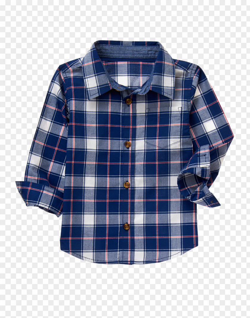 T-shirt Blouse Sleeve Full Plaid PNG