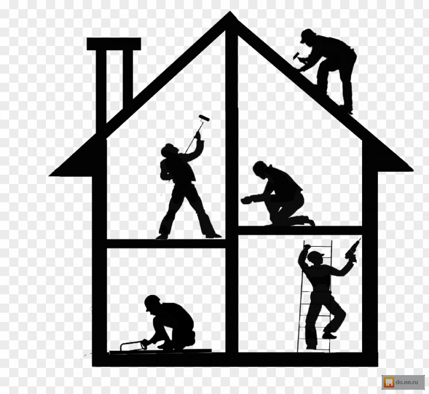 House Home Repair Improvement Renovation Handyman PNG