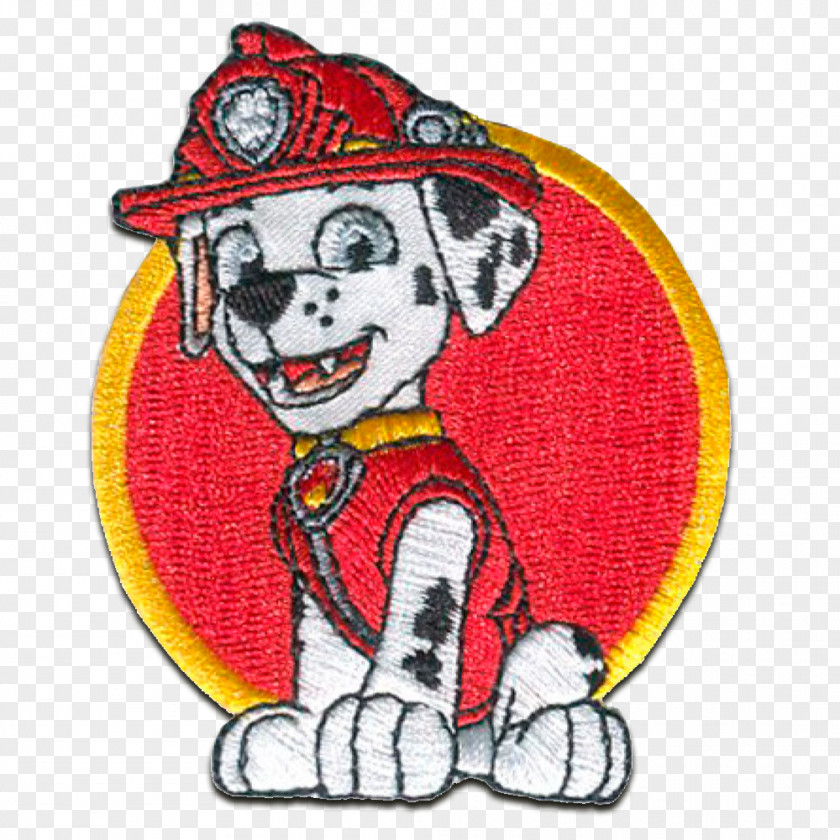 Marshall Paw Patrol Embroidered Patch Iron-on Clothing Embroidery Sewing PNG