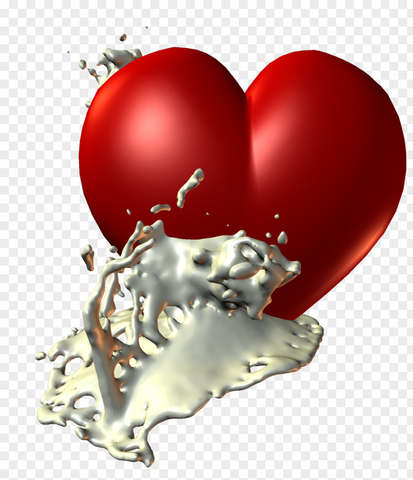 Splash Milk And Love Clip Art PNG