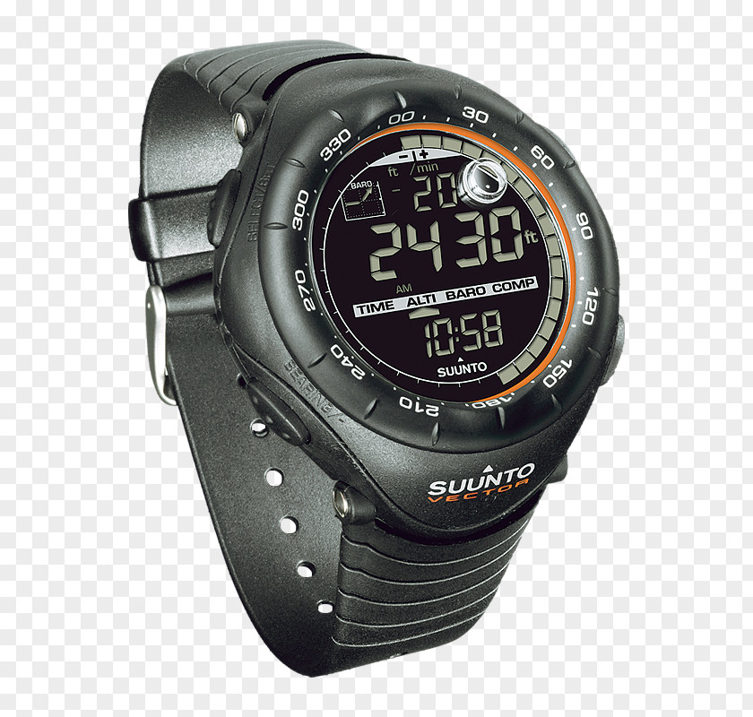 Watch Suunto Oy Sports Altimeter Vector Xblack PNG