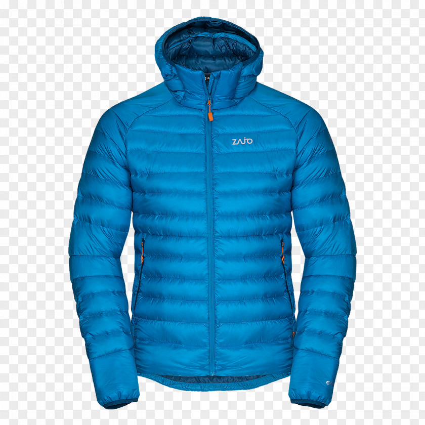 Blue Coat Hoodie Jacket Clothing Sportswear PNG