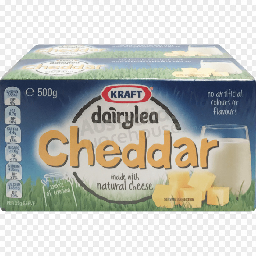 Cheddar Cheese Dairy Products Dairylea Kraft Foods PNG