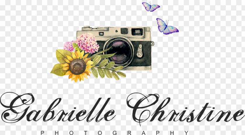 Christine Logo Photography Brand PNG