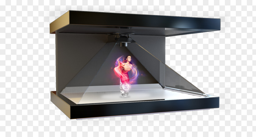 Holographic Display Holography Device LED Computer Monitors PNG
