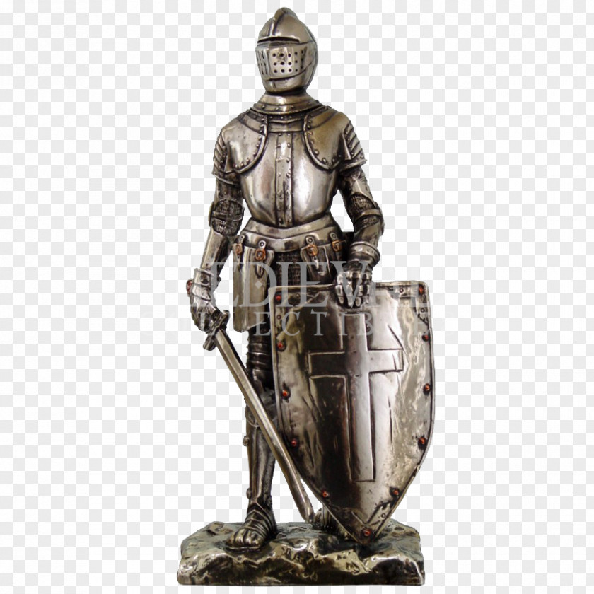 Knight Middle Ages Knights Templar Plate Armour Statue PNG