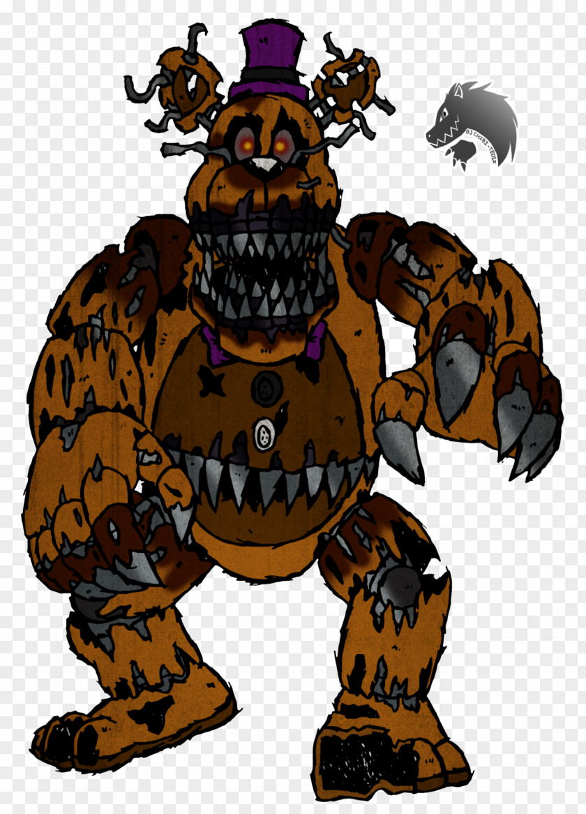 Nightmare Cartoon Animal Character Carnivora PNG