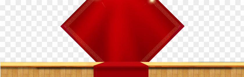Red Diamond-shaped Yellow Board Table Chair Angle PNG