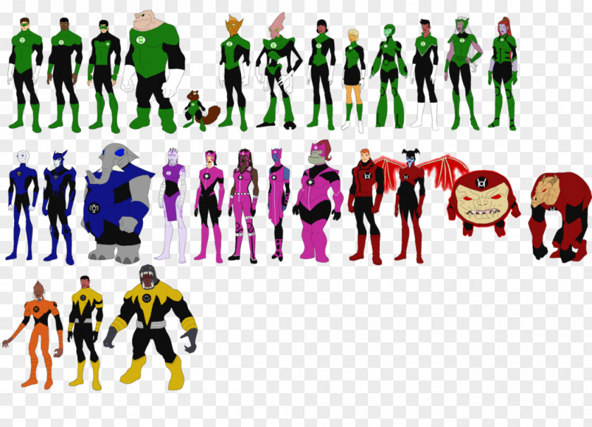 The Green Lantern Laira Corps Hal Jordan Salaak PNG