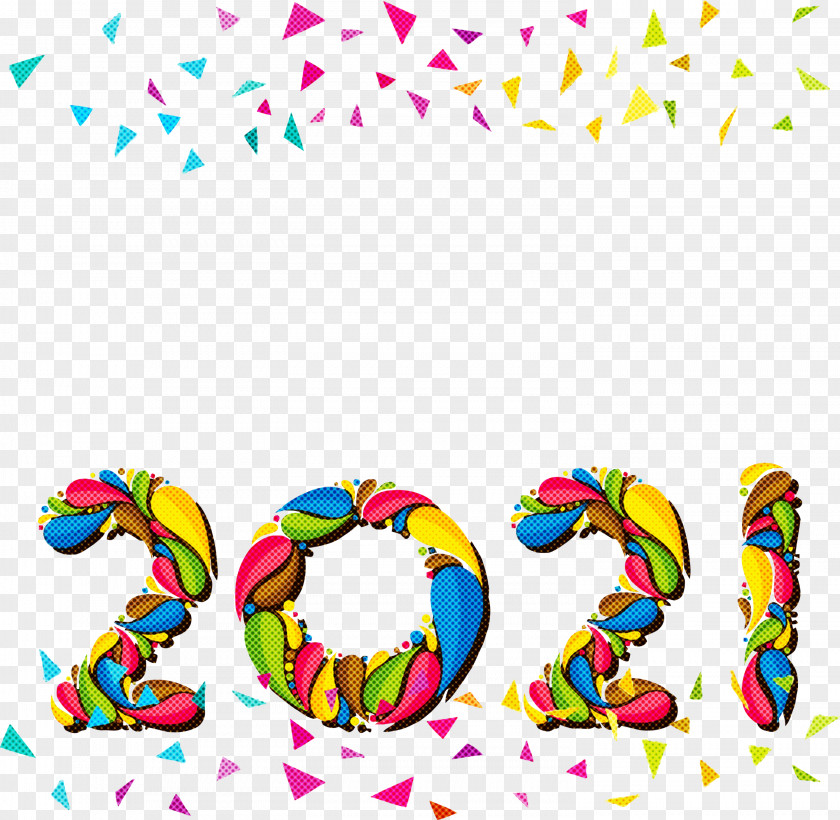 2021 Happy New Year PNG