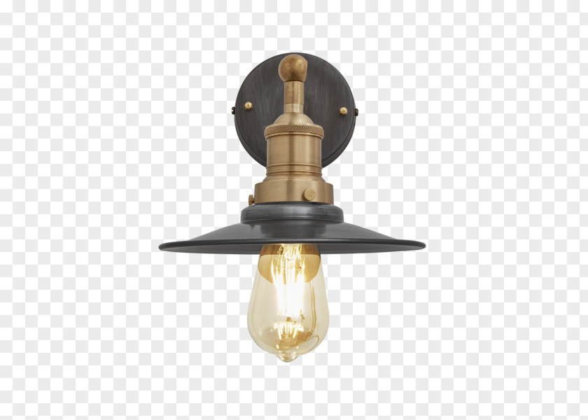 Brass Lighting Sconce Light Fixture Bathroom PNG