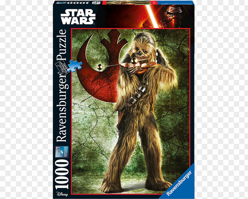 Chewbacca Jigsaw Puzzles Anakin Skywalker Yoda Ravensburger PNG